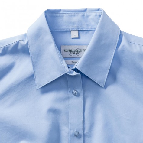 Russell Collection Ladies' LS Tailored Coolmax® Shirt