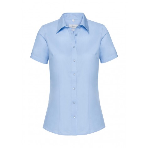 Russell Collection Ladies' Tailored Coolmax® Shirt