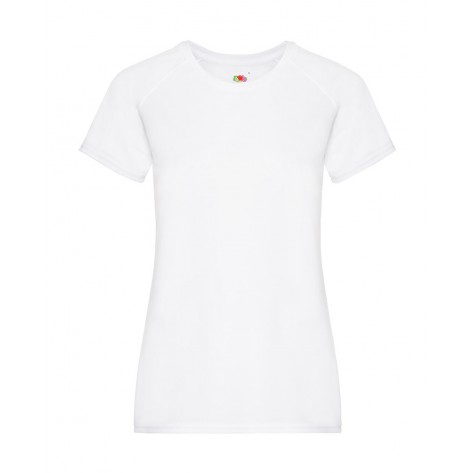 Fruit of the Loom Ladies' Performance T - White - S