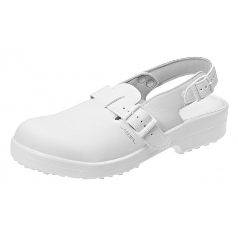 Abeba Sicherheitsschuhe Classic SB Clog weiß HACCP CE SRC
