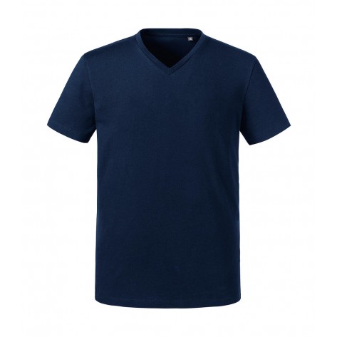 Russell Pure Organic Men's Pure Organic V-Neck Tee