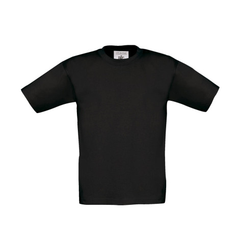 B&C Exact 150/kids T-Shirt - Black - 92