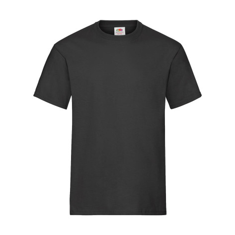 Fruit of the Loom Heavy Cotton T - Black - L (Retoure-Ware)