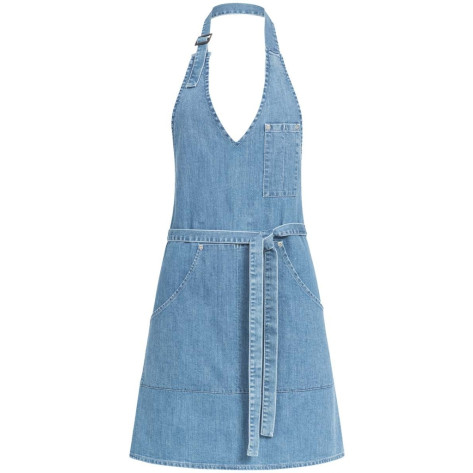 GREIFF Gastromoda Bistro Damen-Latzschürze denim 