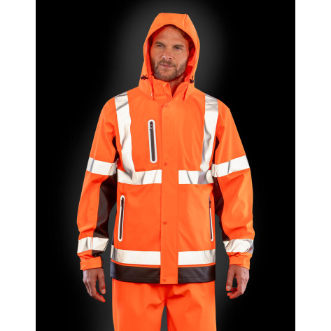 Result Genuine Recycled Heavy Duty Prism Pu Safe/Dry Jacket