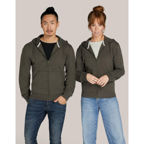 SG Signature Signature Tagless Hooded Full Zip Unisex