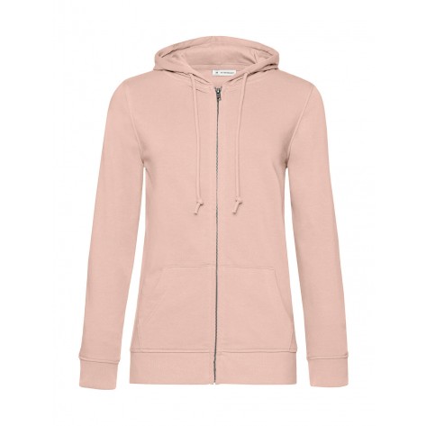 B&C Organic Inspire Zipped Hood /women