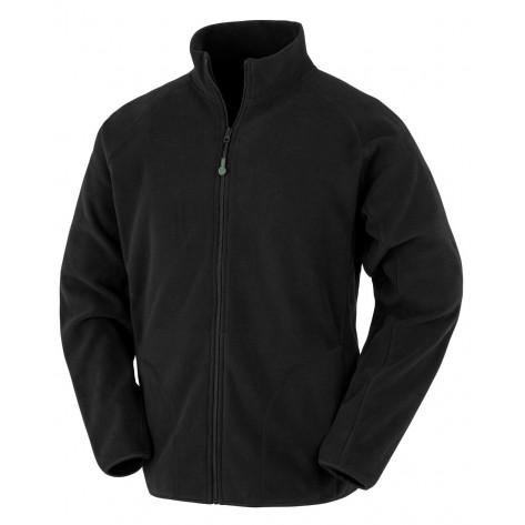 Result Genuine Recycled Recycled Microfleece Jacket - Black - M (Retoure-Ware)