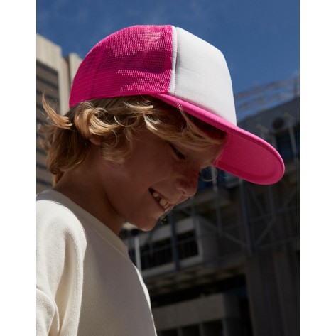 Beechfield Junior Vintage Snapback Trucker