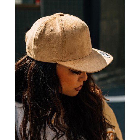 Flexfit Suede Leather Snapback
