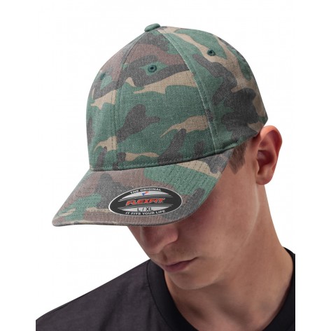 Flexfit Flexfit Garment Washed Camo
