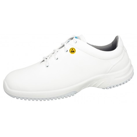 Abeba ESD-Berufsschuhe uni6 O2 Halbschuh weiß HACCP CE ESD SRC