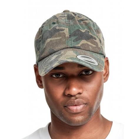 Flexfit Low Profile Camo Washed Cap