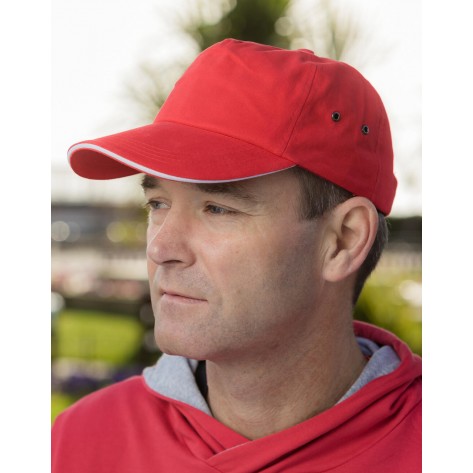 Result Headwear Plush Sandwich Cap
