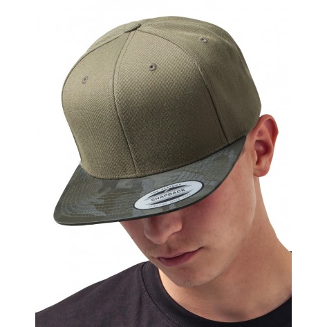 Flexfit Camo Visor Snapback