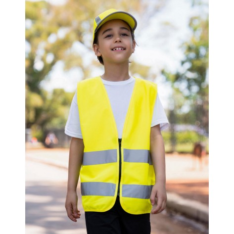 Korntex Safety Zipper Vest for Kids "Aalborg"