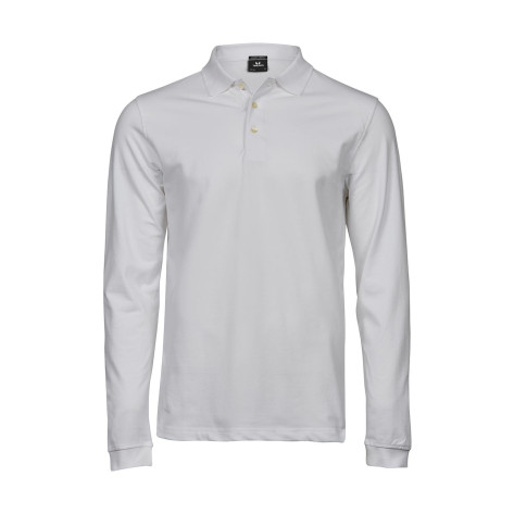 Tee Jays Luxury LS Stretch Polo 