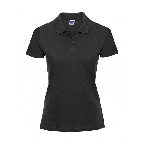Russell Ladies Classic Cotton Polo Black - Größe XL (Retoure-Ware)