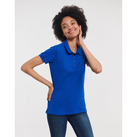 Russell Ladies' Tailored Stretch Polo