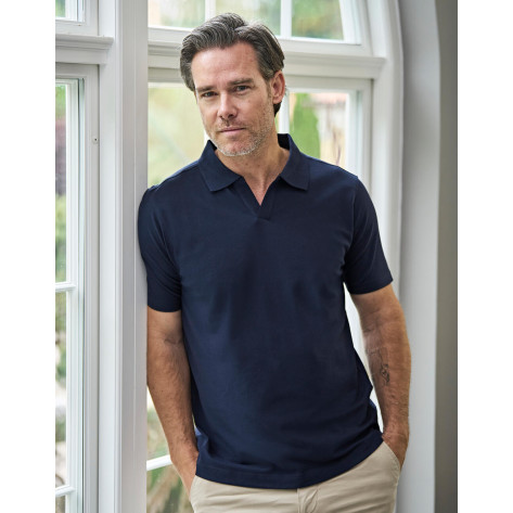 Tee Jays Luxury Stretch V-Neck Polo
