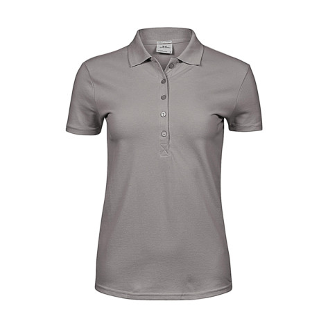 Tee Jays Ladies' Luxury Stretch Polo-Stone-3XL