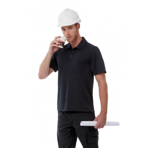 B&C Pro Coolpower Pocket Polo