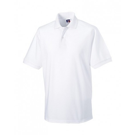 Russell Robustes Poloshirt - bis 4XL White - Größe 3XL