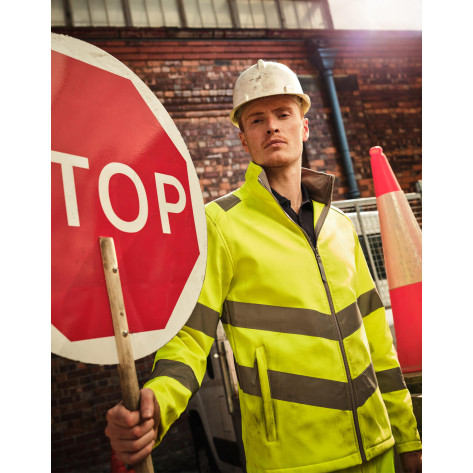 Regatta High Visibility Pro Hi-Vis Ablaze Softshell