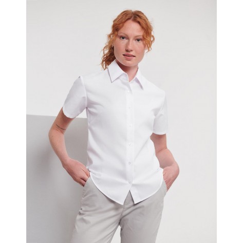 Russell Damen Oxford Bluse