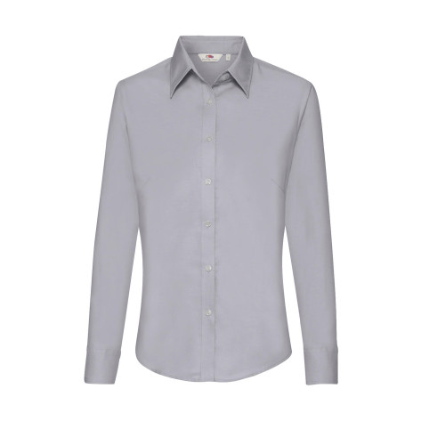 Fruit of the Loom Damen Oxford Hemd LS