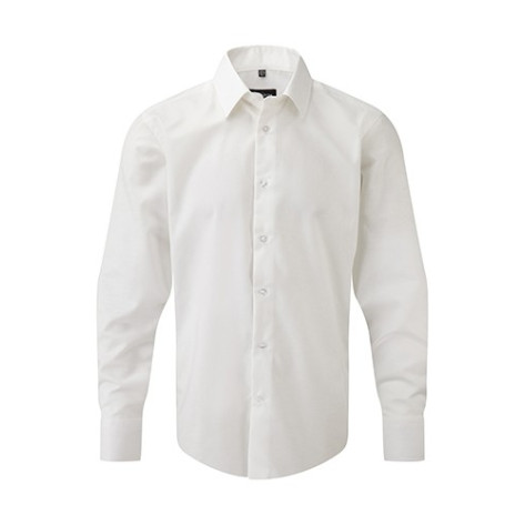 Russell Oxford Hemd LA White - Größe 4XL