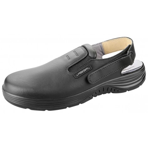 Abeba Sicherheitsschuhe x-light SB Clog schwarz CE SRC