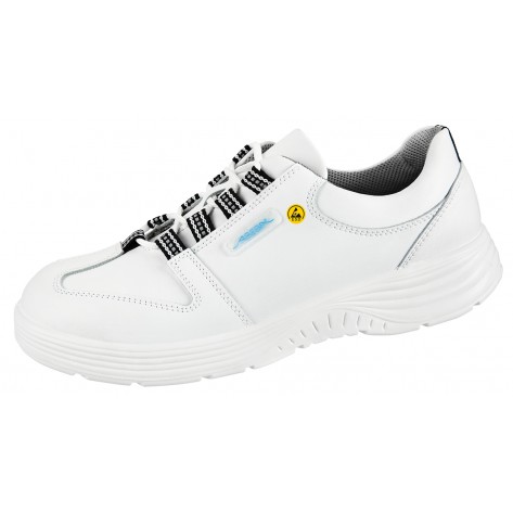 Abeba ESD-Sicherheitsschuhe x-light S2 Halbschuh weiß CE ESD SRC