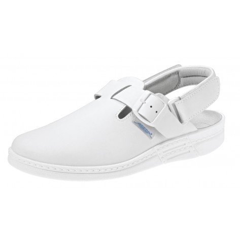 Abeba Berufsschuhe the Original OB Clog weiß CE SRC