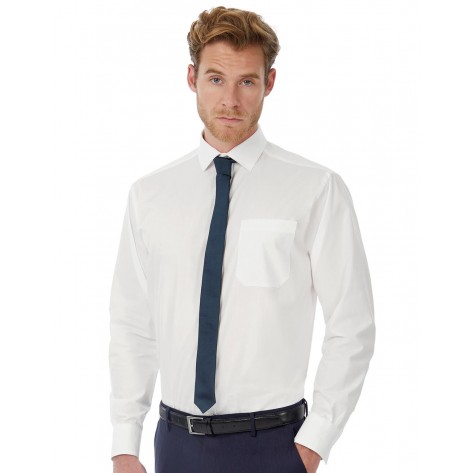 B&C Heritage LSL/men Poplin Shirt