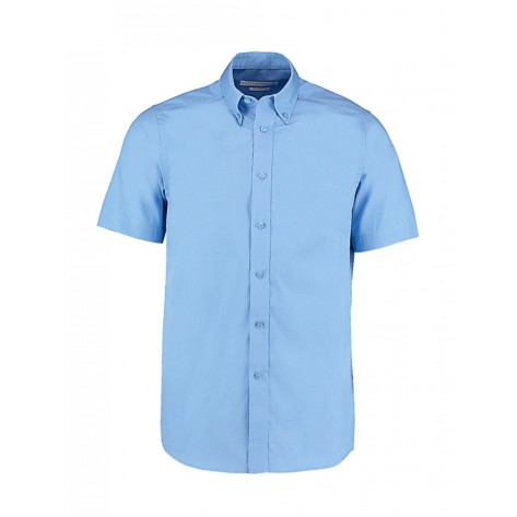 Kustom Kit Tailored Fit City Shirt SSL