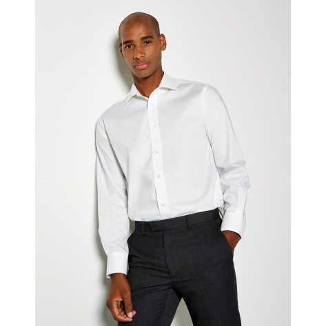 Kustom Kit Classic Fit Premium Cutaway Oxford Shirt