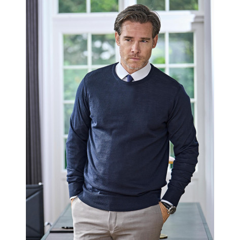 Tee Jays Men's Crew Neck Sweater