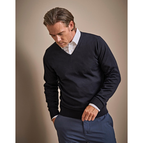 Tee Jays Men's V-Neck Sweater