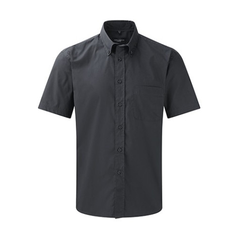 Russell Classic Twill Shirt Zinc - Größe L