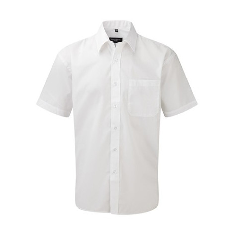Russell Popelin Hemd White - Größe 2XL
