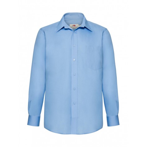 Fruit of the Loom Poplin Shirt LS