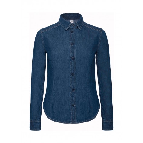 B&C DNM Vision/women Denim Shirt LS