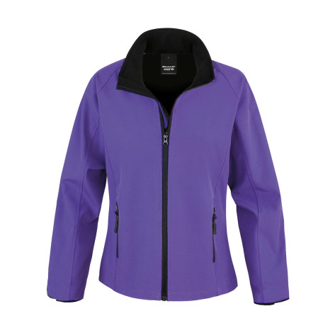 Result Core Ladies' Printable Softshell Jacket - Black - XL (Retoure-Ware)