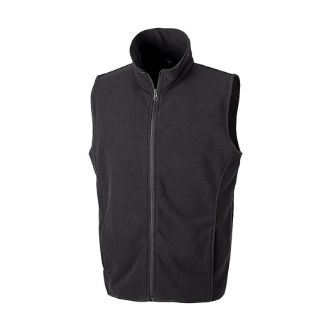 Result Core Micro Fleece Gilet - Black - L (Retoure-Ware)