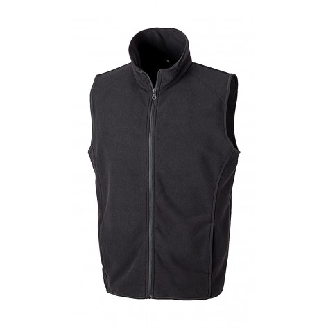 Result Core Micro Fleece Gilet - Black - L (Retoure-Ware)