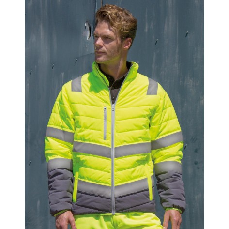 Result Safe-Guard Soft Padded Safety Jacket