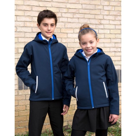 Result Core Kids TX Performance Hooded Softshell Jacket