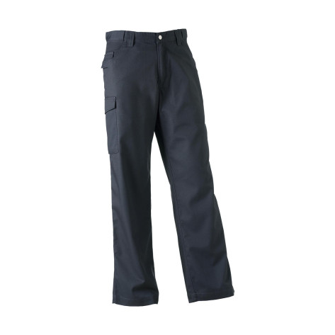 Russell Twill Workwear-Hose Länge 34" Convoy Grey - Größe 42