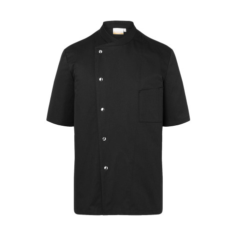 Karlowsky Chef Jacket Gustav Short Sleeve - Black - XL